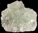 Green Fluorite Crystal Cluster - China #46157-1